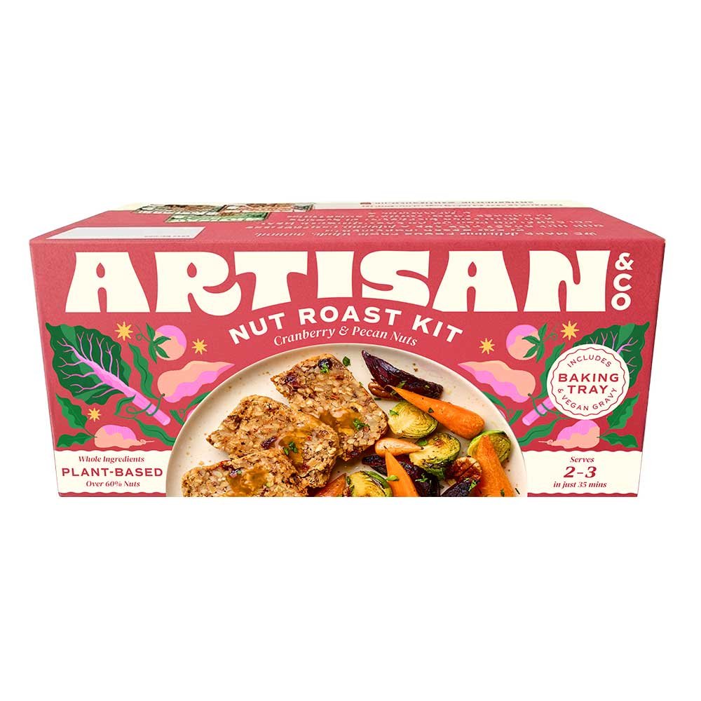 Cranberry & Pecan Nut Roast Kit Artisan & Co. 6x212g Cranberry & Pecan Nut Roast Kit Artisan & Co. 6x212g