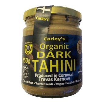 Organic Dark Tahini Roasted Carley's 6x250g Organic Dark Tahini Roasted Carley's 6x250g