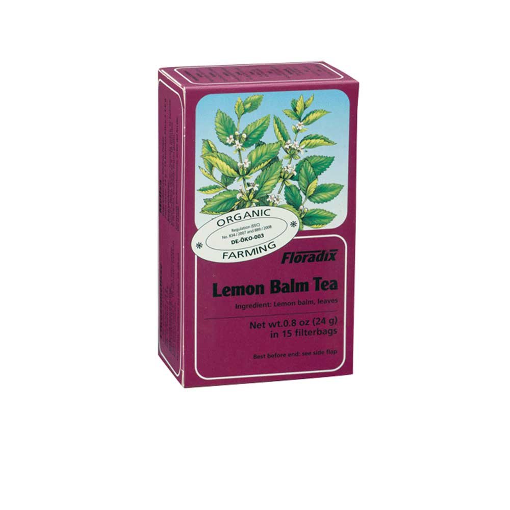Organic Lemon Balm Tea Floradix 15bgs