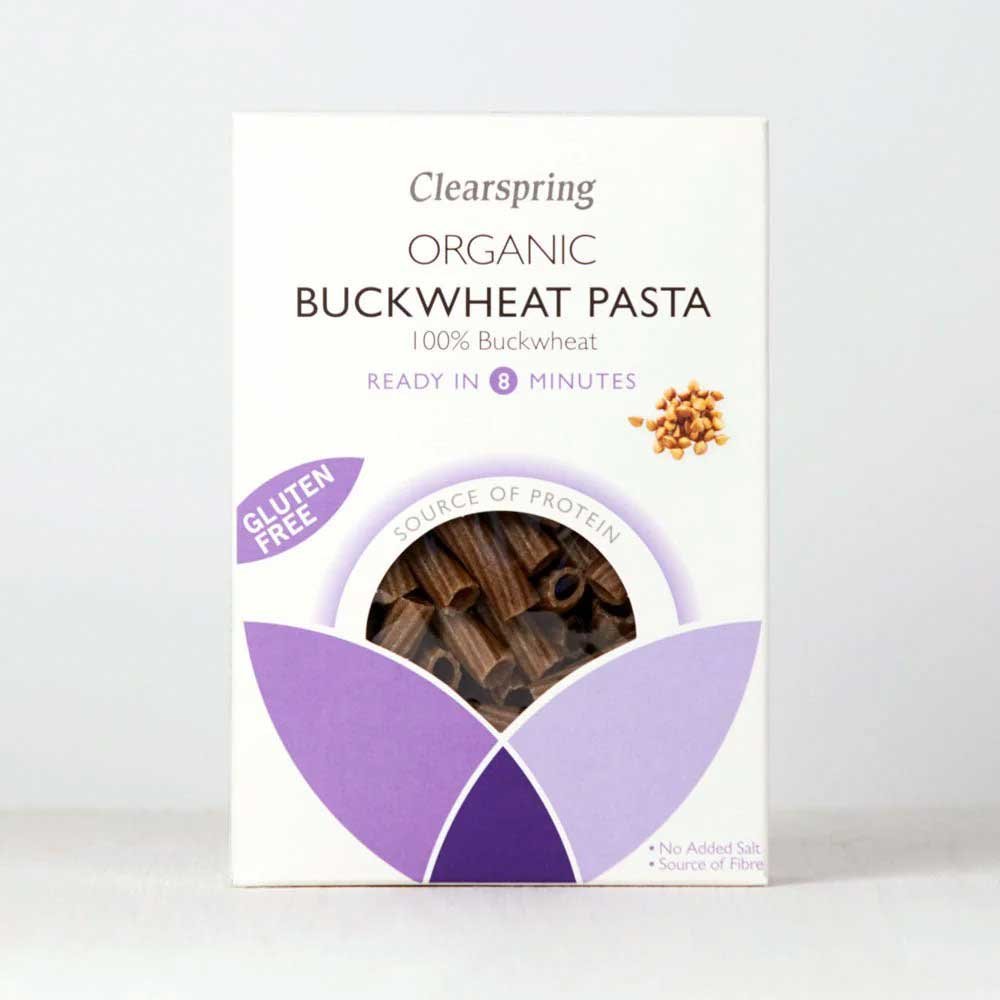 Organic Buckwheat Tortiglioni Clearspring 250g Organic Buckwheat Tortiglioni Clearspring 250g