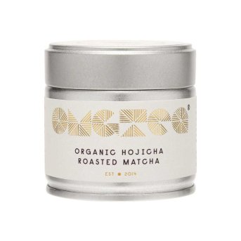 Organic Hojicha Roasted Matcha - tin OMG 1x30g Organic Hojicha Roasted Matcha - tin OMG 1x30g