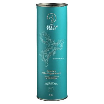 Organic Olive Oil - E.V Lesbian Donkey 6x1l Organic Olive Oil - E.V Lesbian Donkey 6x1l