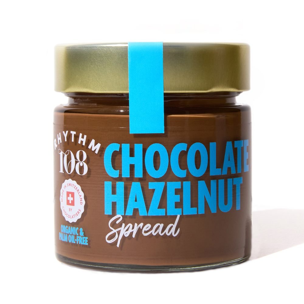 Organic Chocolate Hazelnut Spread Rhythm 108 6x250g Organic Chocolate Hazelnut Spread Rhythm 108 6x250g