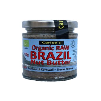 Organic Raw Brazil Nut Butter Carley's 170g