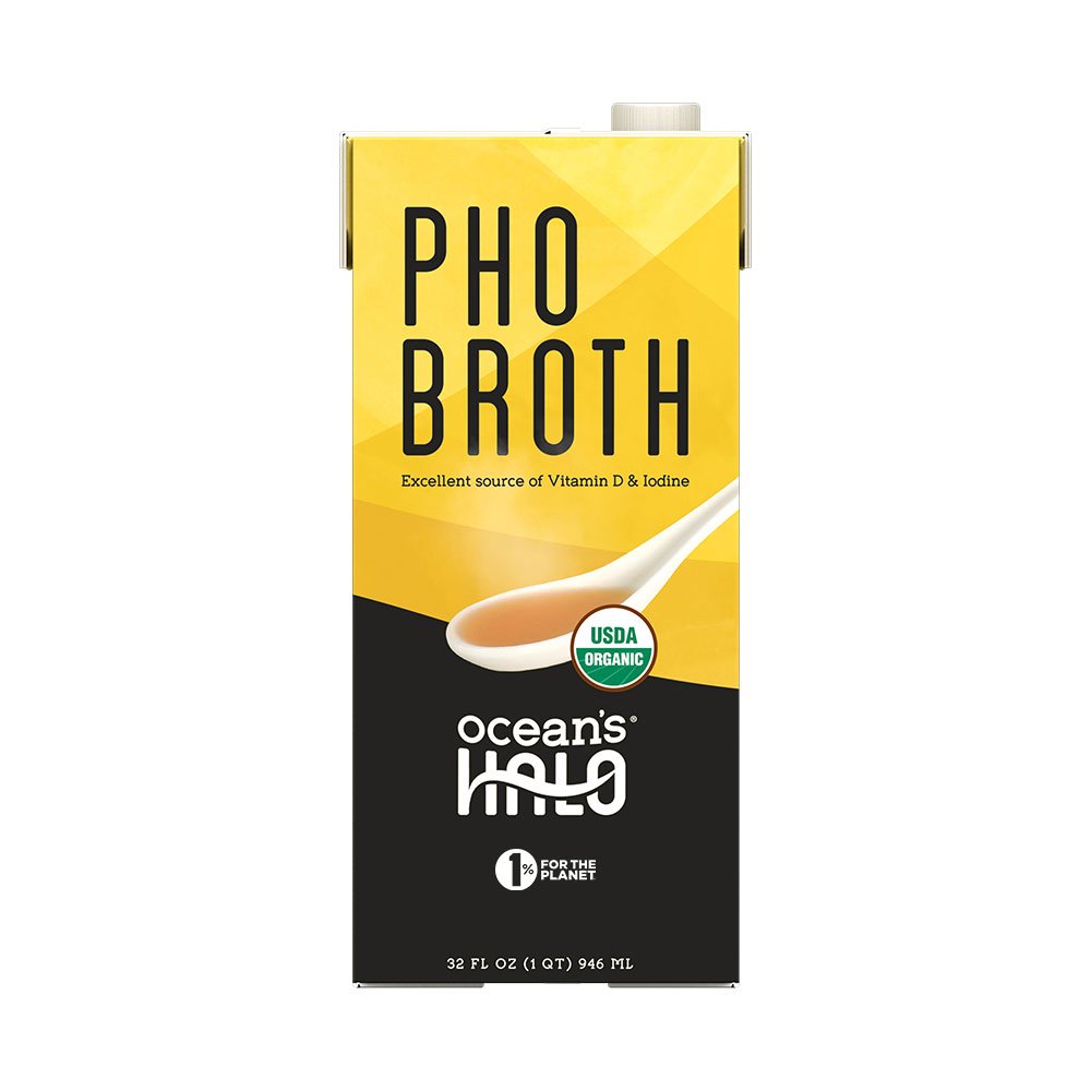 Organic Pho Broth - tetra Ocean's Halo 946ml
