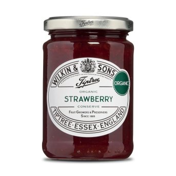 Organic Strawberry Conserve Wilkin & Sons 6x340g Organic Strawberry Conserve Wilkin & Sons 6x340g
