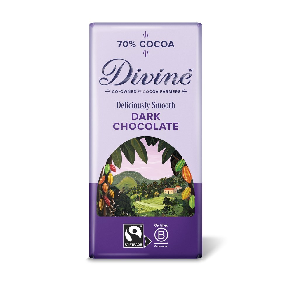 70% Dark Chocolate Divine 15x90g 70% Dark Chocolate Divine 15x90g