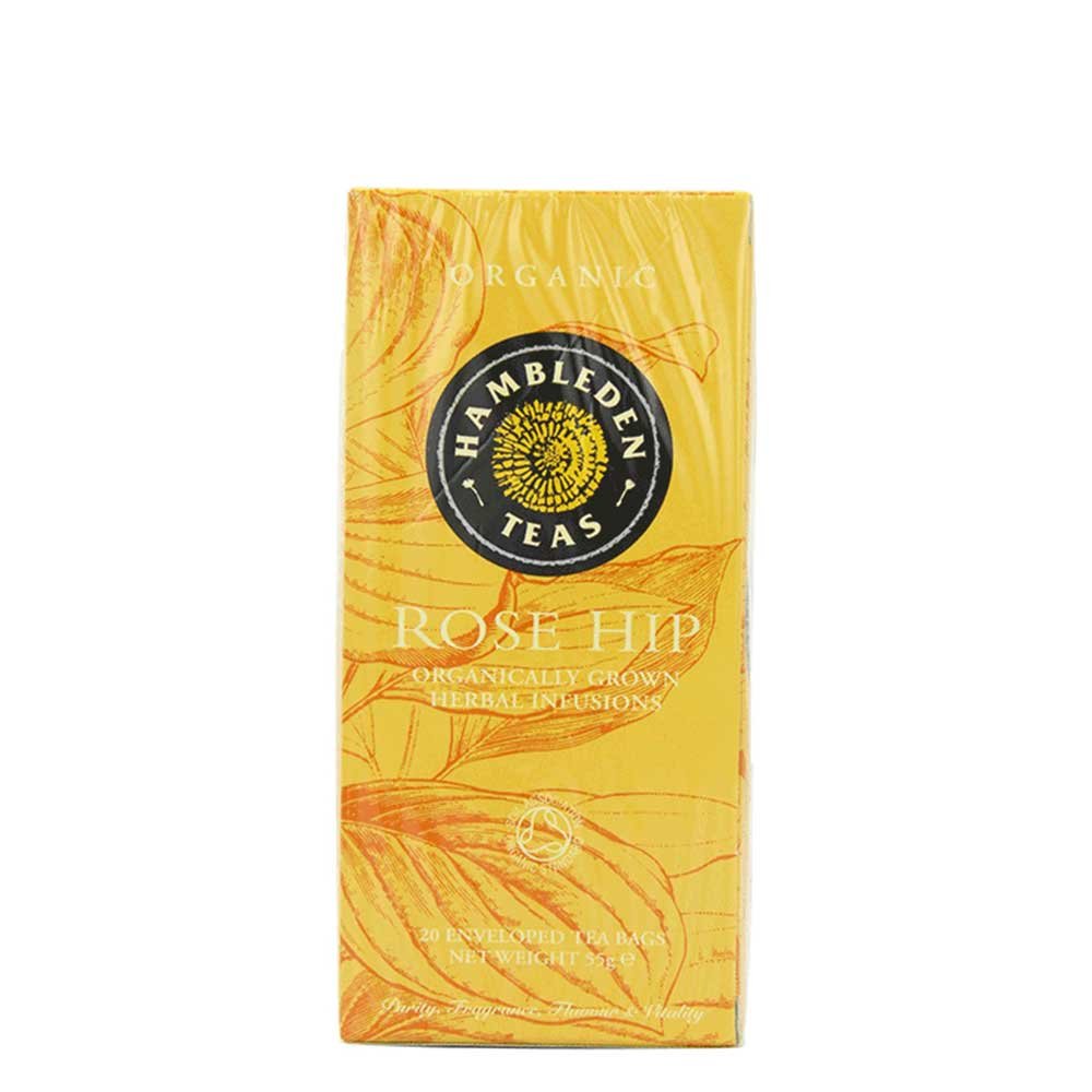 Organic Rosehip Tea Bags Hambleden 20bgs