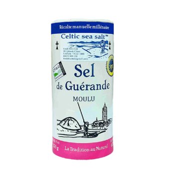 Sel de Guérande - Fine - shaker - large Food Alive 250g