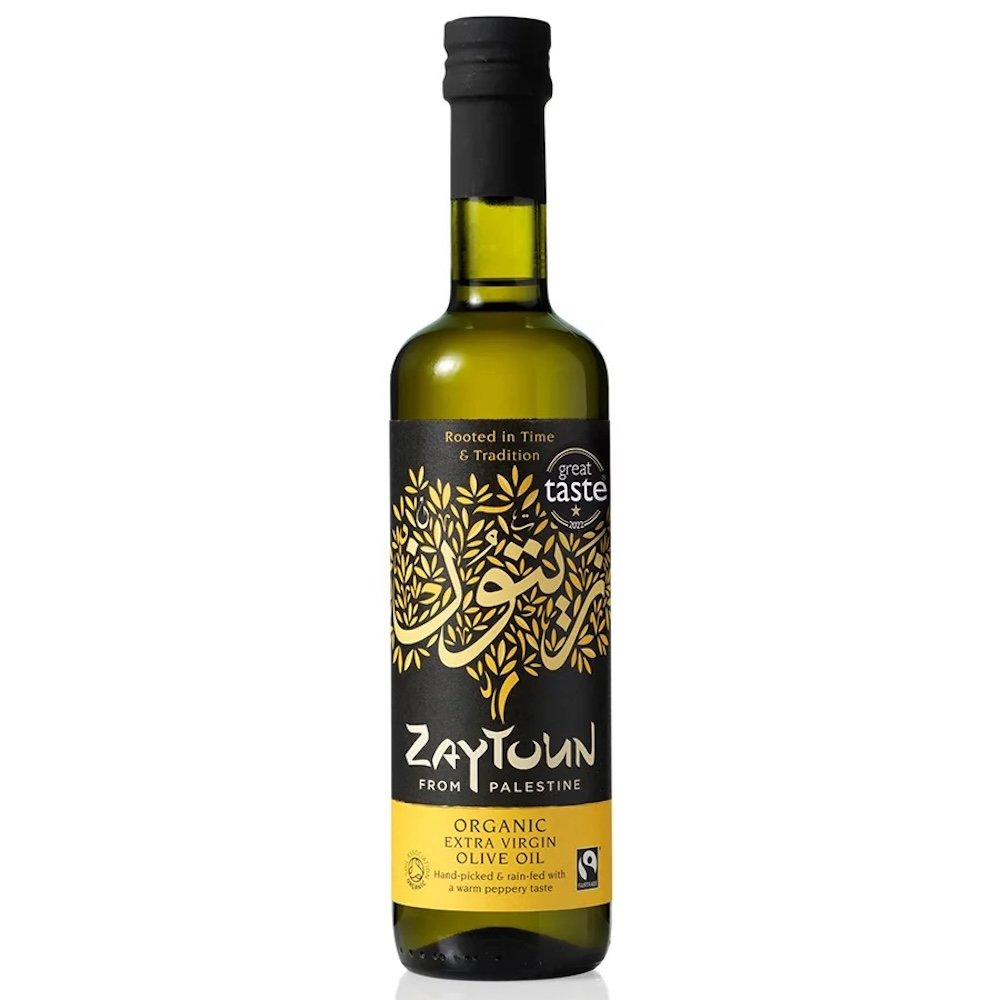 Organic Palestinian Olive Oil - Fair Trade Zaytoun 6x250ml