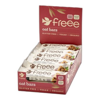 Organic Chocolate Chip Oat Bar Freee from Doves Farm 18x35g Organic Chocolate Chip Oat Bar Freee from Doves Farm 18x35g