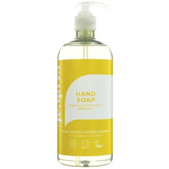 Liquid Hand Soap - Grapefruit & Mandarin Ecoleaf 6x500ml Liquid Hand Soap - Grapefruit & Mandarin Ecoleaf 6x500ml