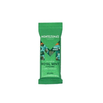 Organic Royal Mint - Dark Chocolate - mini Montezuma 25g
