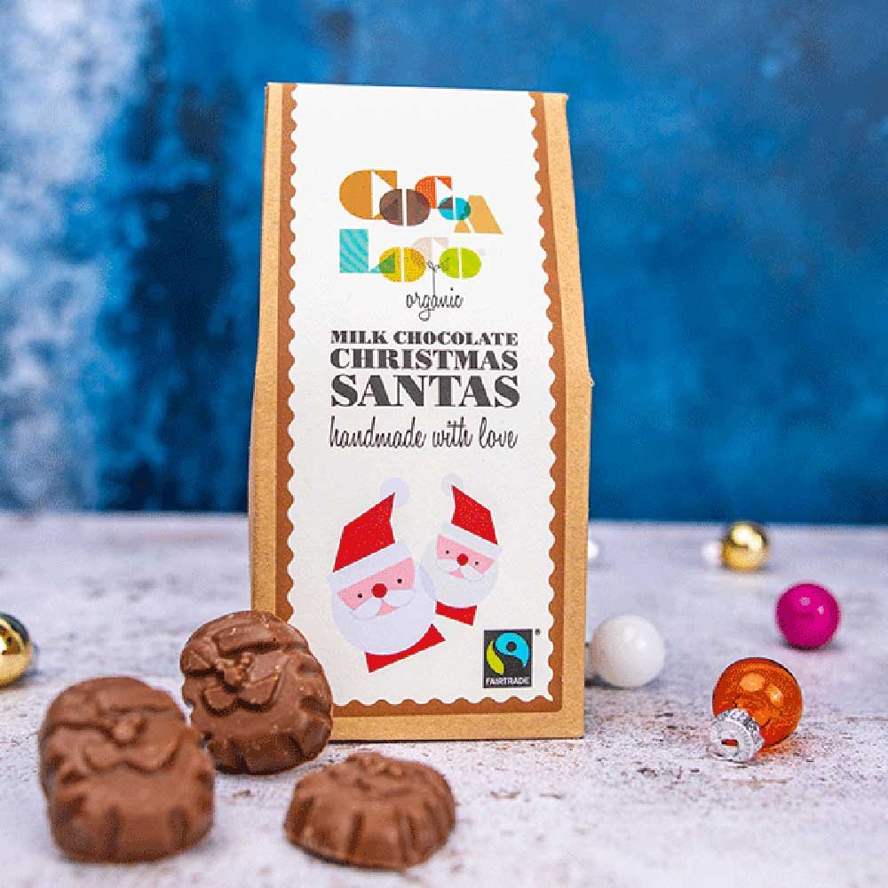 Organic Milk Chocolate Santas Cocoa Loco 100g