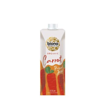 Organic Carrot Juice - Tetra Biona 500ml Organic Carrot Juice - Tetra Biona 500ml
