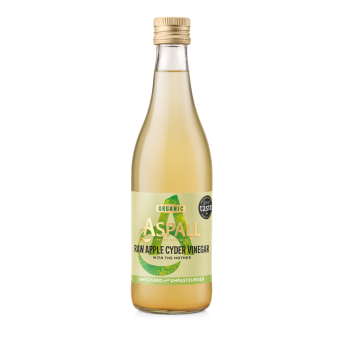 Organic Raw Unfiltered Cyder Vinegar Aspall 6x500ml