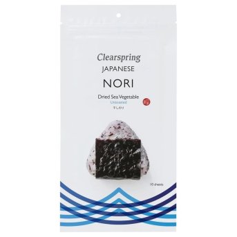 Nori - 10 sheets Clearspring 6x25g