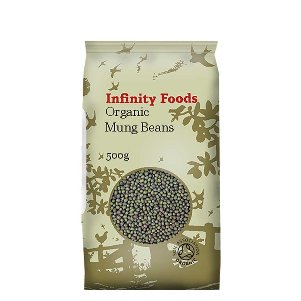 Organic Mung Beans Infinity Foods 500g Organic Mung Beans Infinity Foods 500g