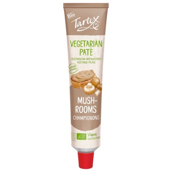 Organic Mushroom Pâté Tartex 12x200g Organic Mushroom Pâté Tartex 12x200g