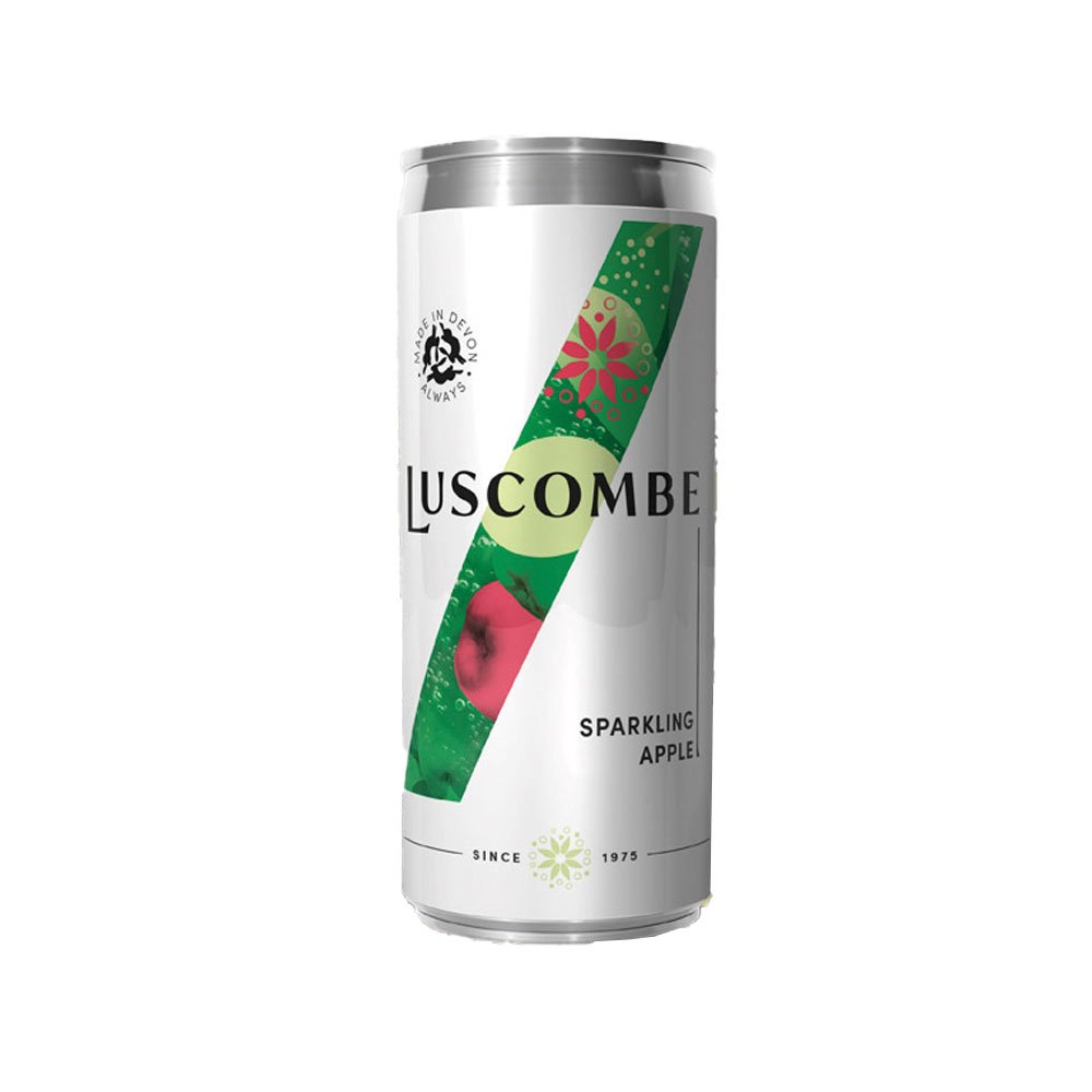 Organic Sparkling Apple Crush - can Luscombe 12x320ml Organic Sparkling Apple Crush - can Luscombe 12x320ml