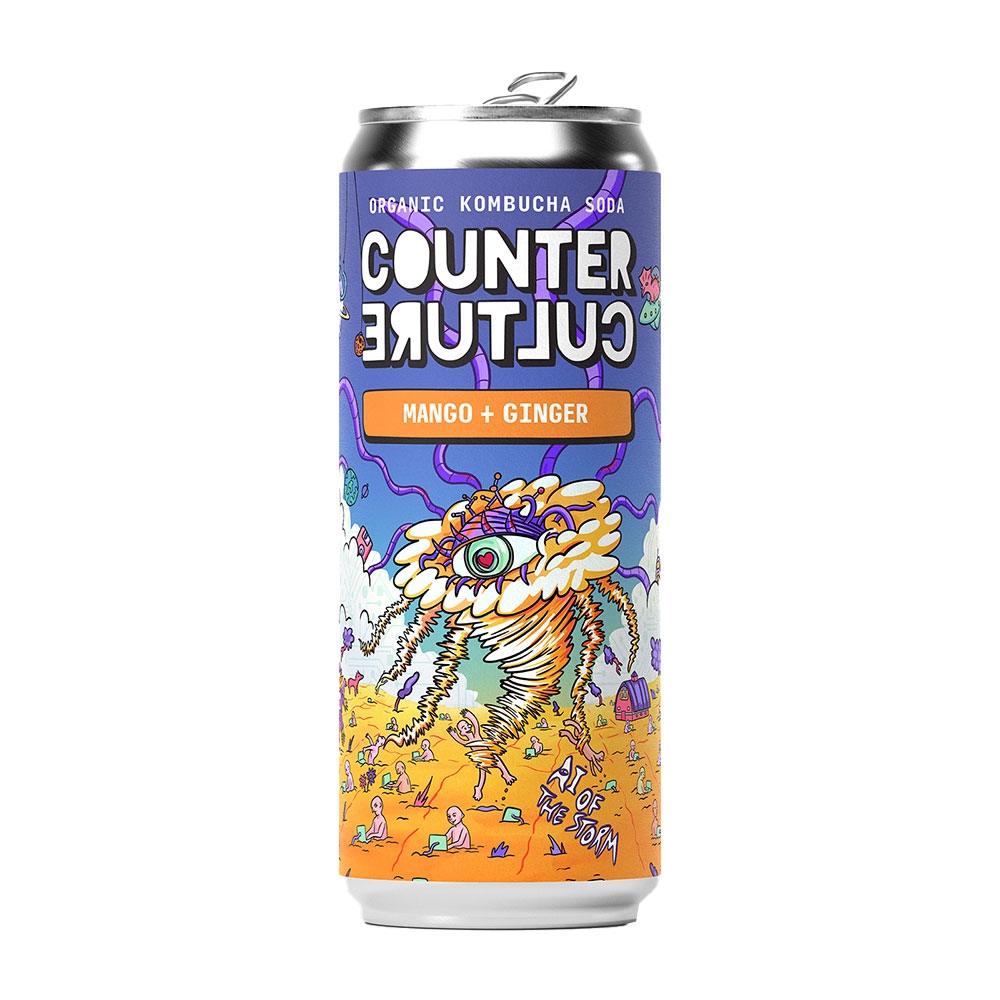 Organic AI of the Storm - Mango + Ginger + Lime Counter Culture 330ml