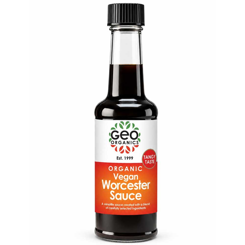 Organic Worcester Sauce Geo-Organics 6x150ml Organic Worcester Sauce Geo-Organics 6x150ml