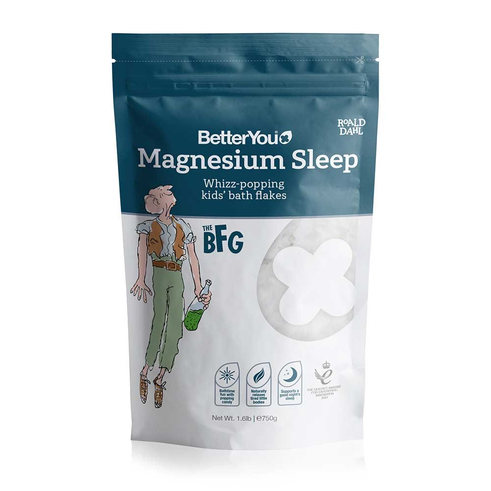 Magnesium Sleep Kids' Bath Flakes BetterYou 750g Magnesium Sleep Kids' Bath Flakes BetterYou 750g