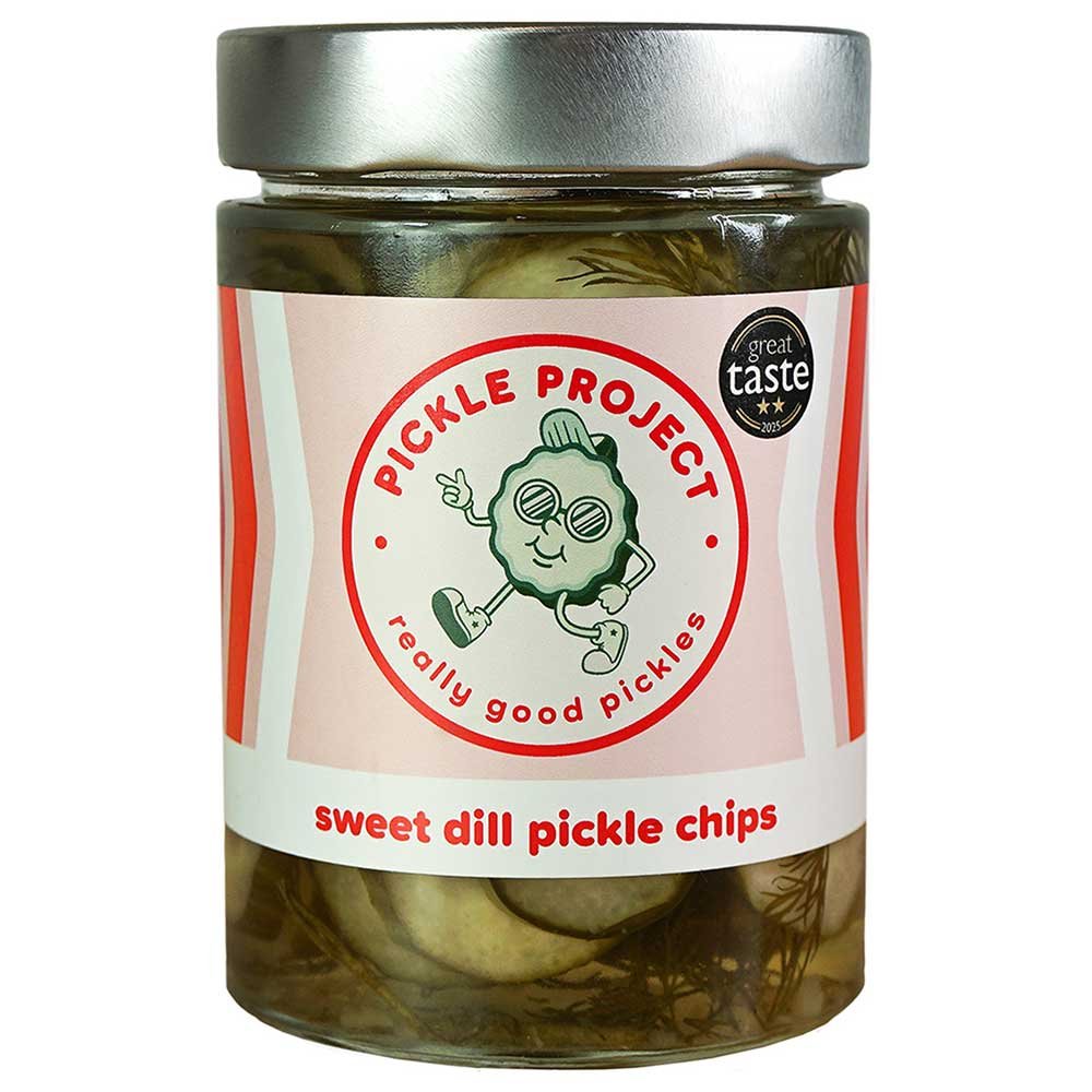 Sweet Dill Pickle Chips Pickle Project 8x500g Sweet Dill Pickle Chips Pickle Project 8x500g
