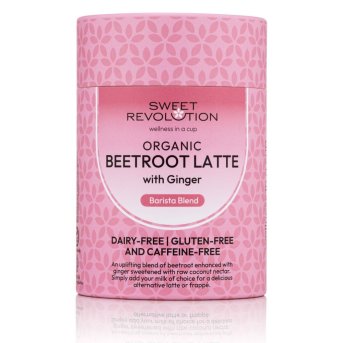 Organic Beetroot Latte with ginger - Barista Sweet Revolution 4x100g Organic Beetroot Latte with ginger - Barista Sweet Revolution 4x100g