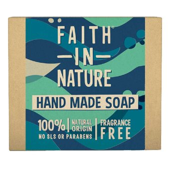 Fragrance Free Soap - with Seaweed Faith in Nature 100g