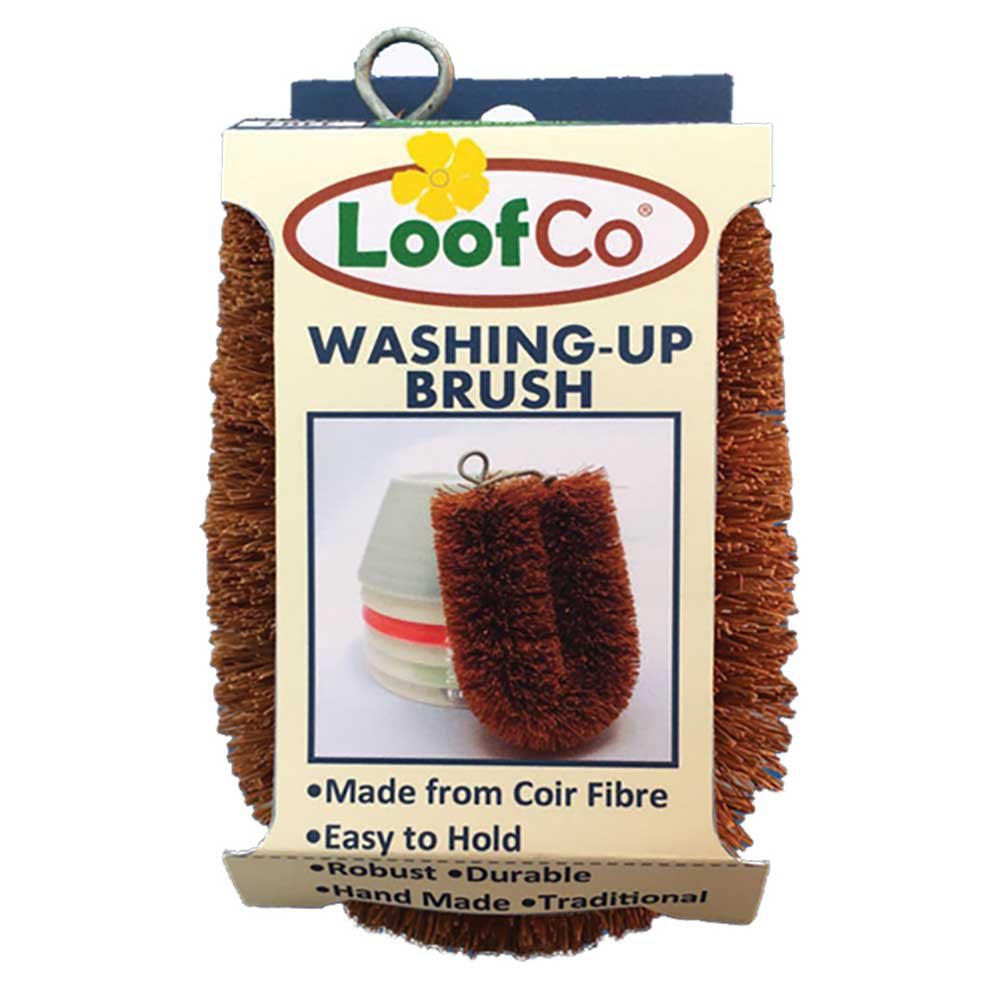 Washing-Up Brush made from coir fibre LoofCo 40g Washing-Up Brush made from coir fibre LoofCo 40g