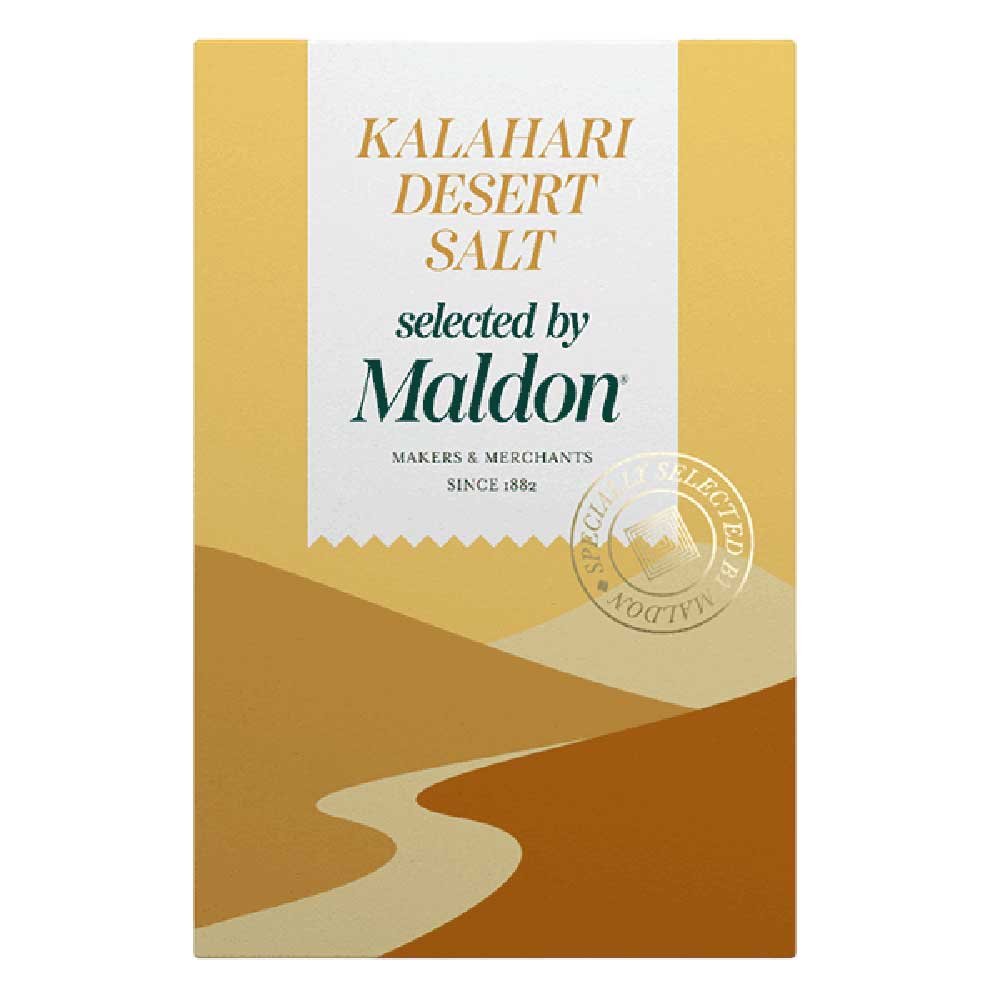Kalahari Desert Salt - coarse - carton Maldon 250g