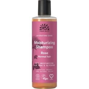 Organic Shampoo - Rose - normal hair Urtekram 6x250ml Organic Shampoo - Rose - normal hair Urtekram 6x250ml