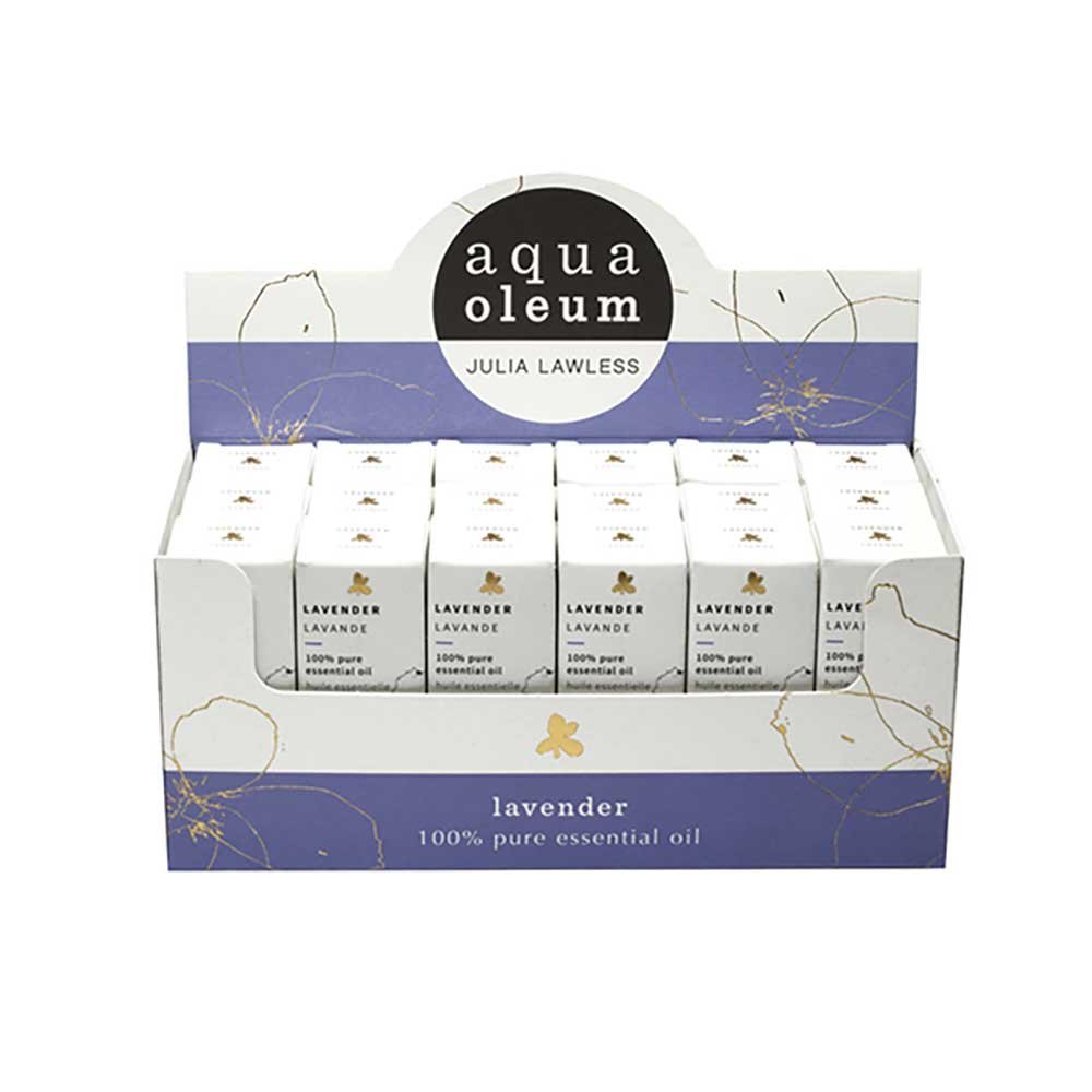 Lavender Oil Merchandiser Aqua Oleum 10ml
