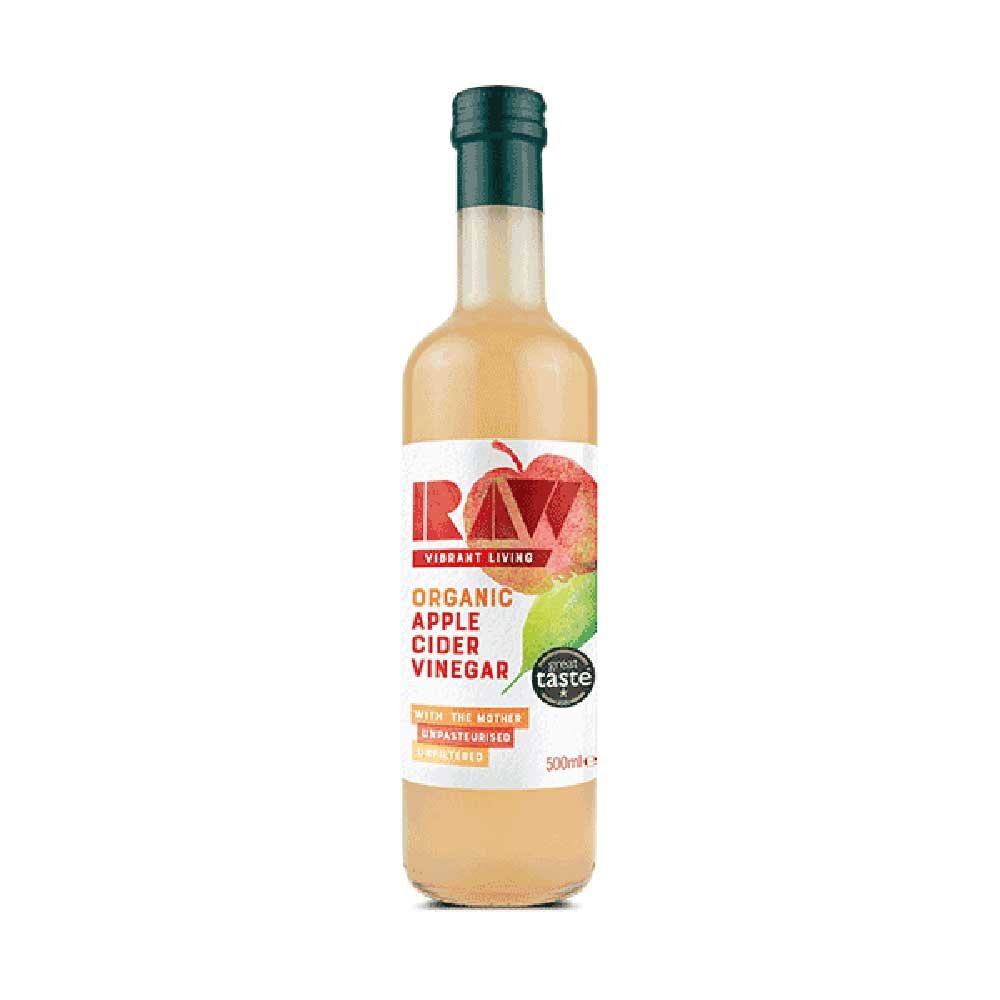 Organic Raw Apple Cider Vinegar Raw Health 500ml