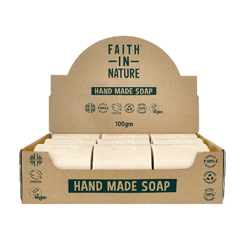 Lavender Soap Faith in Nature 18x100g Lavender Soap Faith in Nature 18x100g