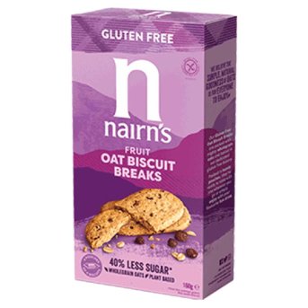 Oat & Fruit Biscuit Break Nairn's 160g