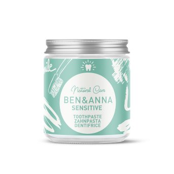 Organic Sensitive Natural Toothpaste Ben & Anna 100ml