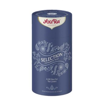 Organic Gift Box Favourite Teas Selection Yogi 6x60g Organic Gift Box Favourite Teas Selection Yogi 6x60g