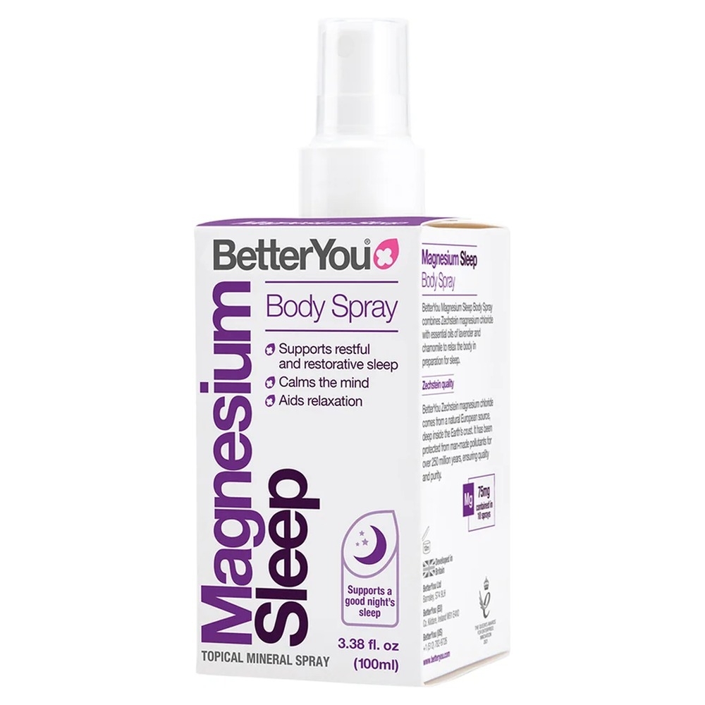 Magnesium Sleep Body Spray BetterYou 6x100ml