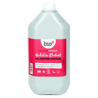 All Purpose Sanitiser - Rhubarb Bio-D 1x5l All Purpose Sanitiser - Rhubarb Bio-D 1x5l