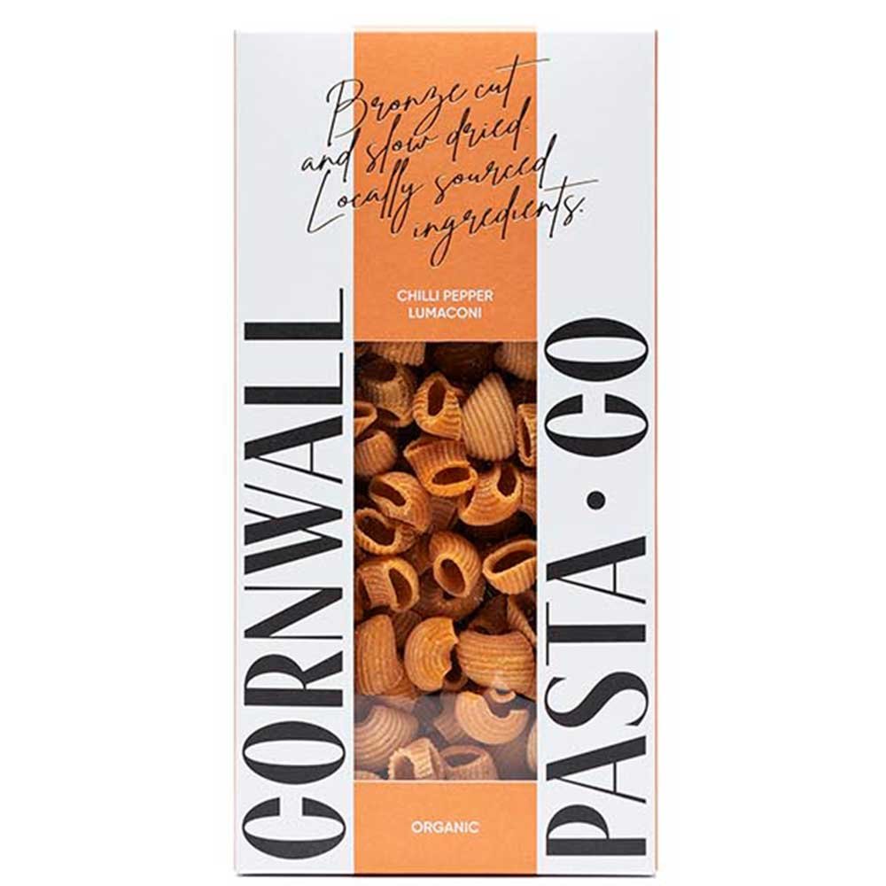 Organic Chilli Pepper Lumaconi Cornwall Pasta Co 350g