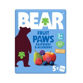 Raspberry & Blueberry - Paws Bear 18x20g Raspberry & Blueberry - Paws Bear 18x20g