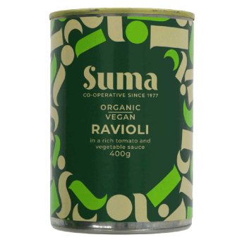 Organic Ravioli with Vegetable Sauce - vegan Suma 400g