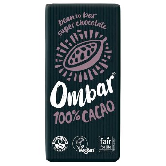 Organic 100% Cacao - large Ombar 70g