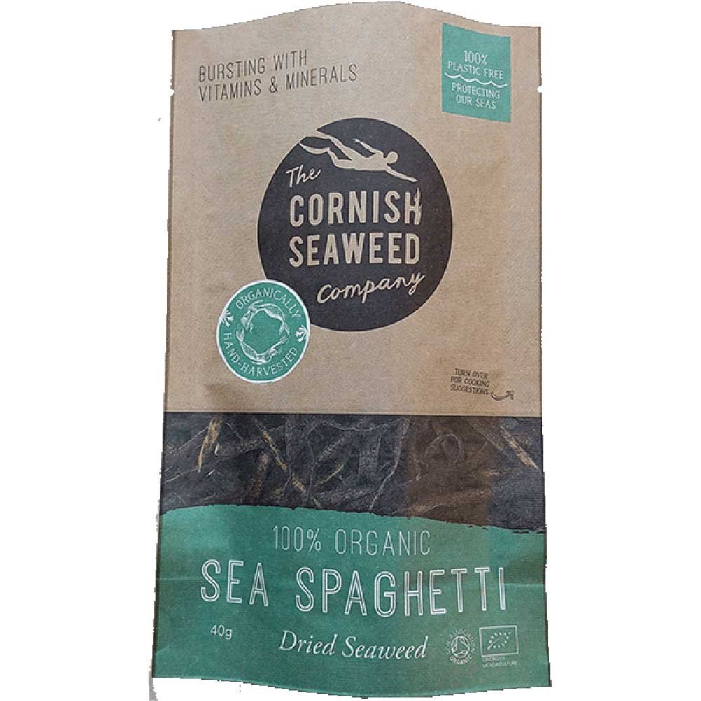 Organic Sea Spaghetti Cornish Seaweed 40g Organic Sea Spaghetti Cornish Seaweed 40g