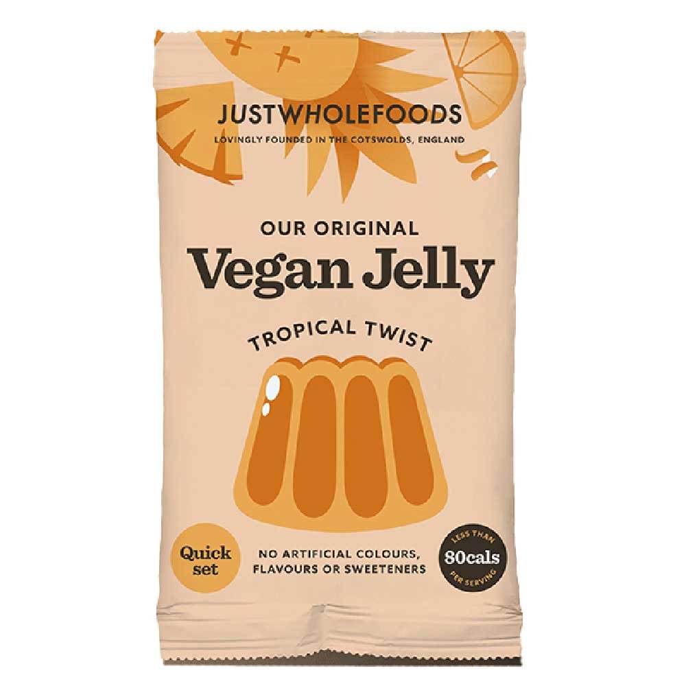 Tropical Twist Jelly Crystals - with sugar Just Wholefoods 8 Tropical Twist Jelly Crystals - with sugar Just Wholefoods 8