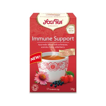 Organic Immune Support Yogi Tea 17bgs