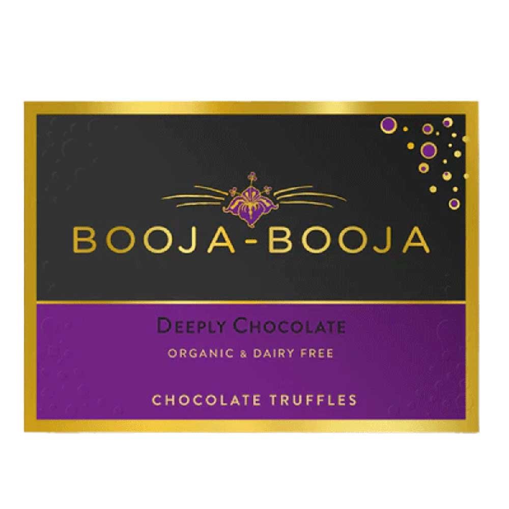 Organic Deeply Chocolate - 8 Truffles Booja Booja 92g Organic Deeply Chocolate - 8 Truffles Booja Booja 92g