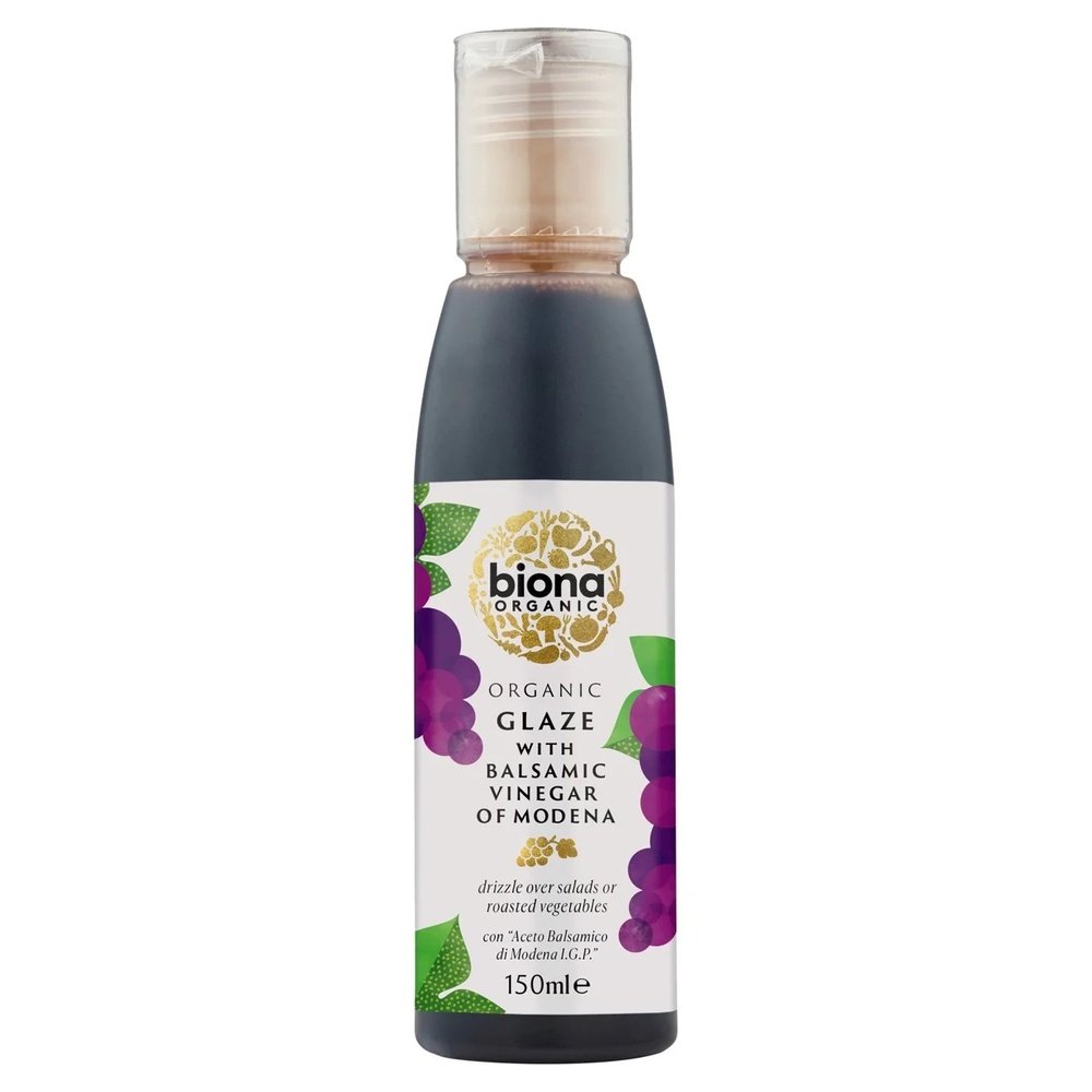 Organic Balsamic Glaze Biona 12x150ml Organic Balsamic Glaze Biona 12x150ml